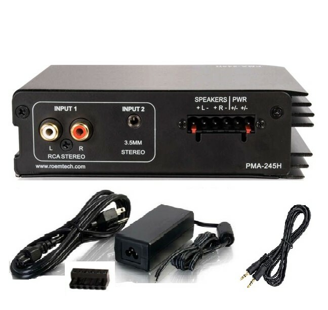 C2G 45 Watt Stereo Mixer / Amplifier - Plenum Rated  (Guarantee!!)