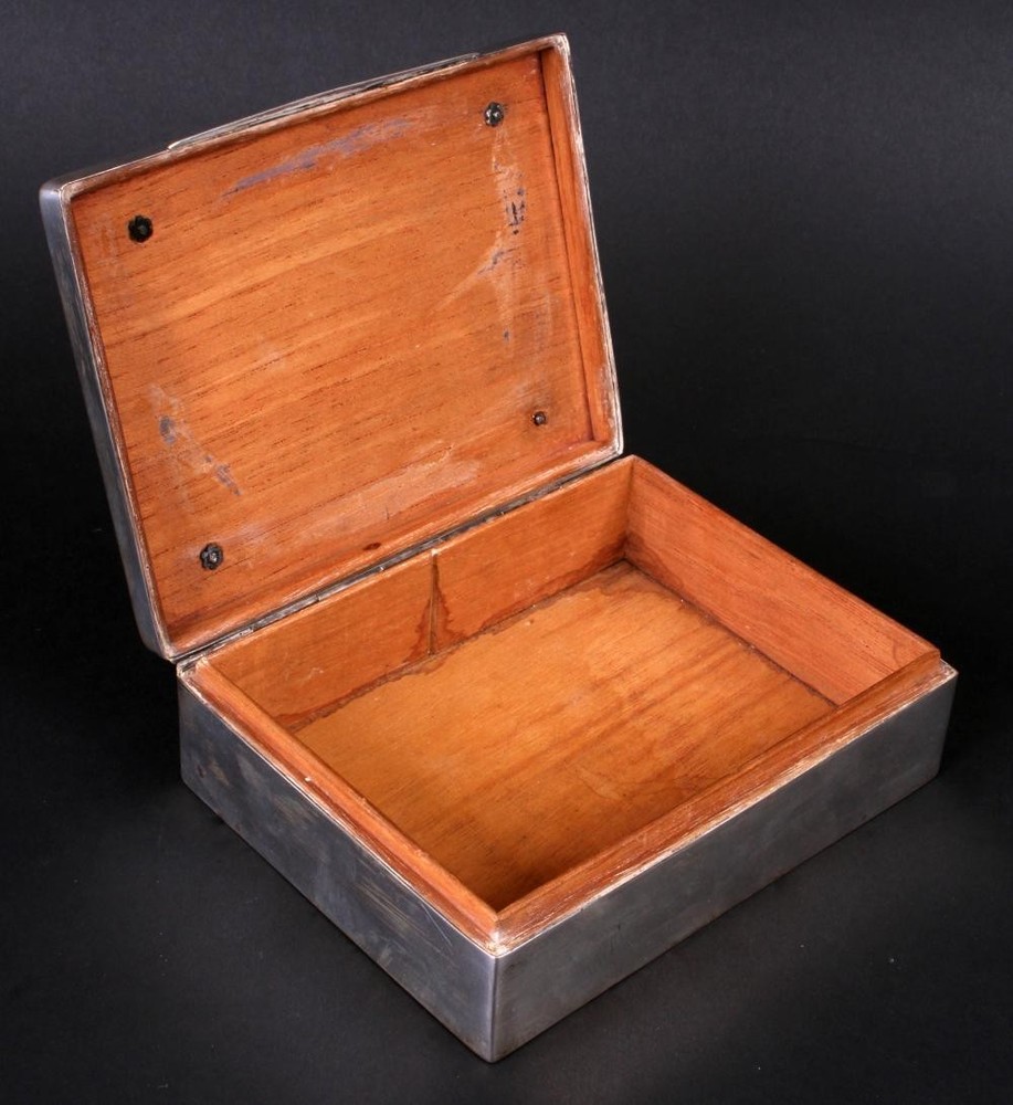 .925 Sterling Silver Vintage Box