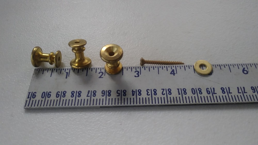 Vintage Window Shutter Hardware - Hook & Knob Set. 6 sets. 450