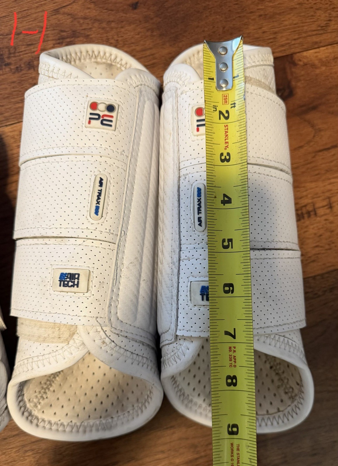 Premier Equine Carbon Tech Airflex Eventing Boots Set Fronts/Hinds White Small