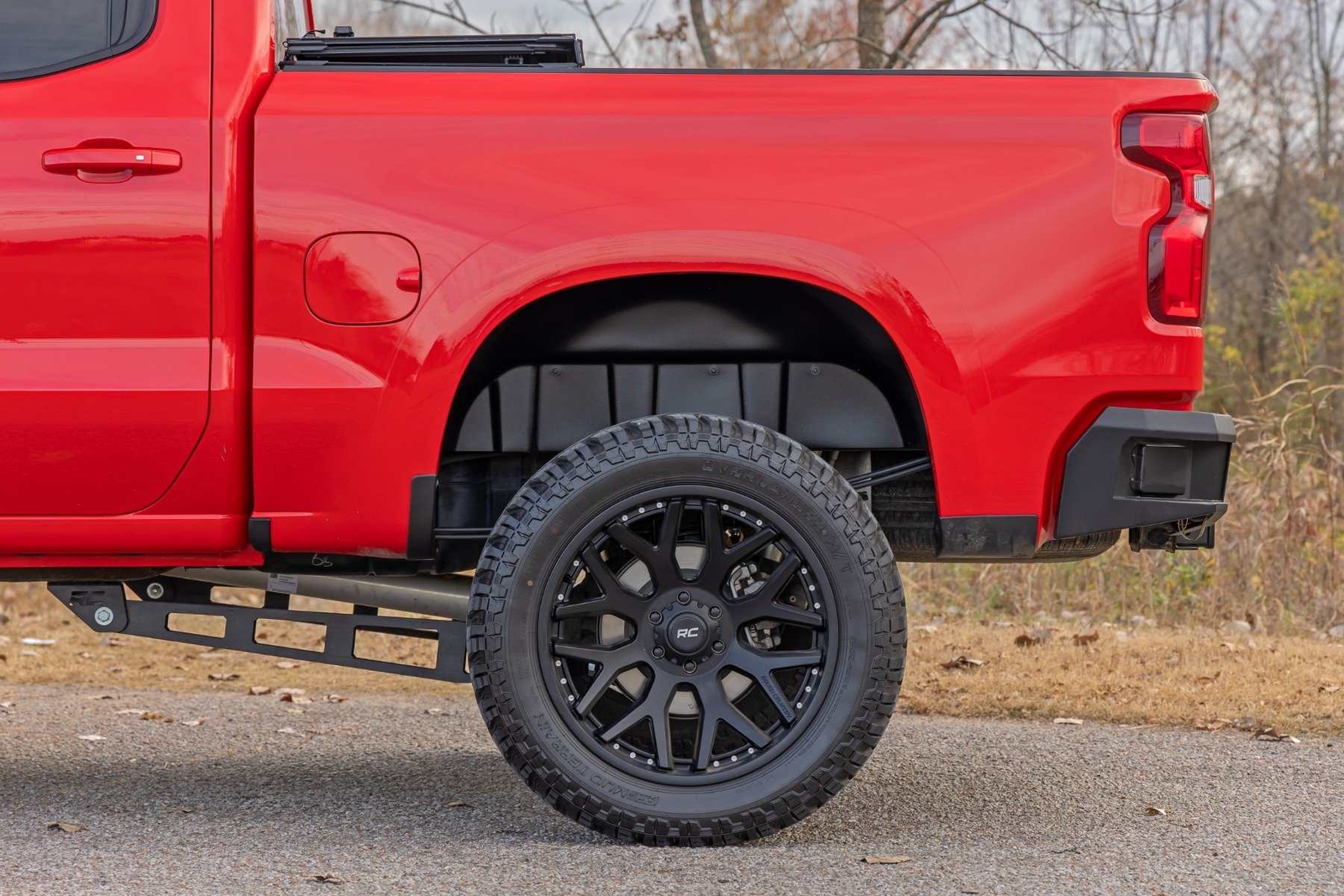 Rough Country Rear Wheel Well Liners for 2019-2024 Chevy Silverado 1500 - 4519A