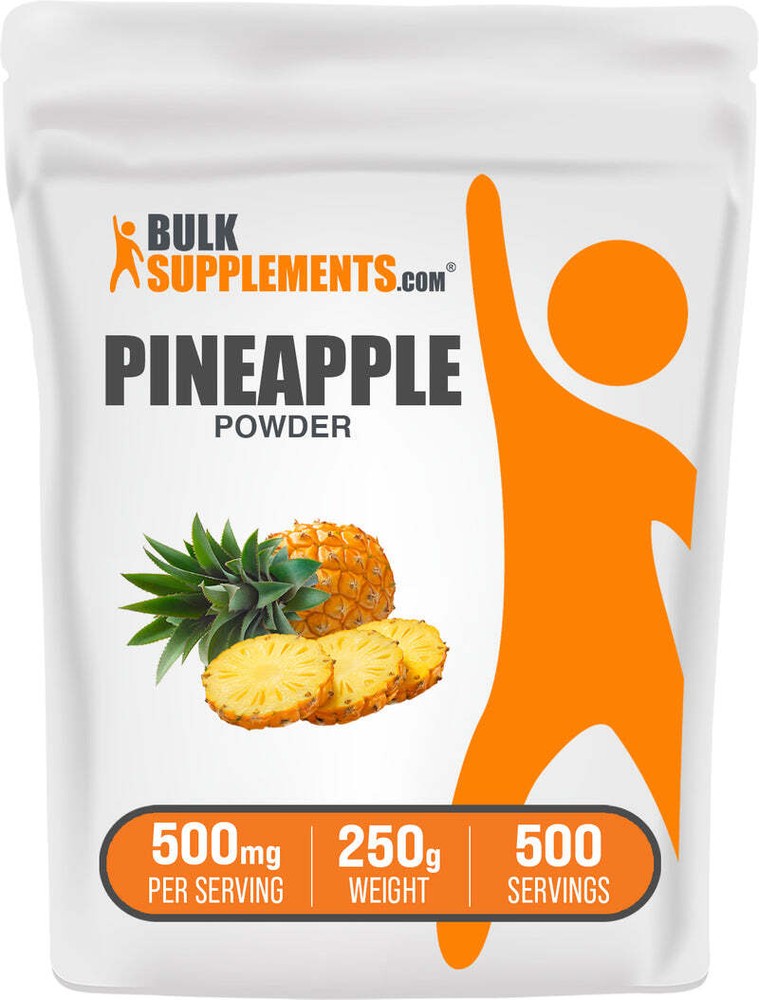 BulkSupplements Pineapple Powder - 500mg per Serving