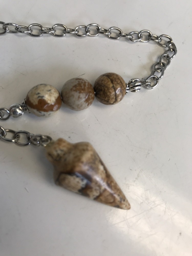 Picture Jasper Pendulum Spirit Communication Ghost Talk 567