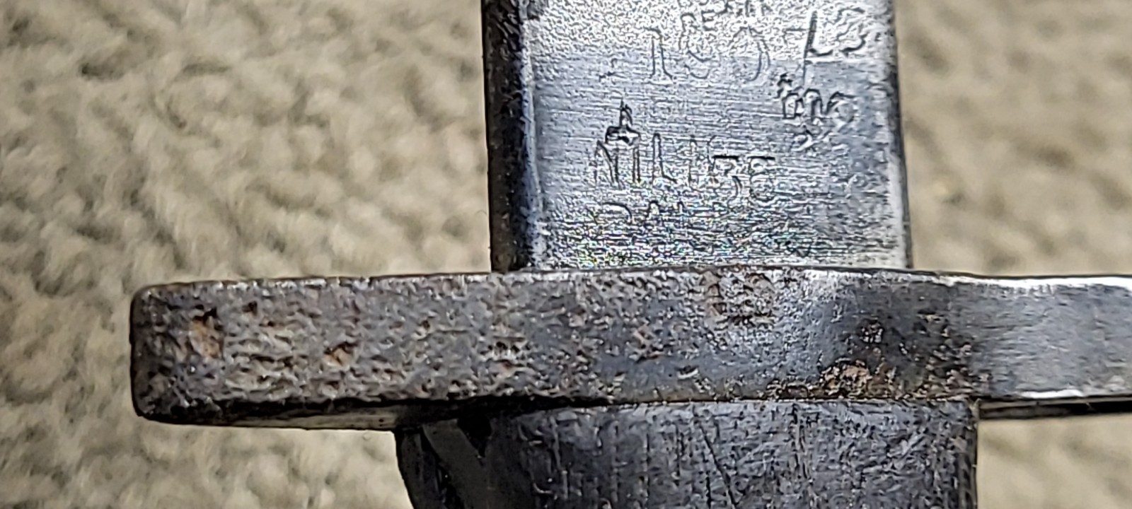 British WW1 P1907 Enfield Bayonet NO1 MK3 Wilkinson/ Pall Mall RUST SPOTS