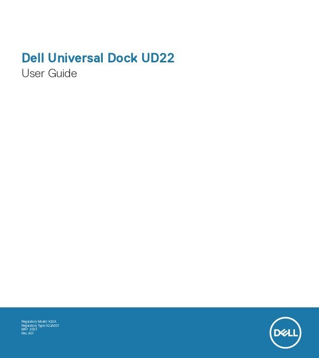 Dell Universal Dock UD22 - Black