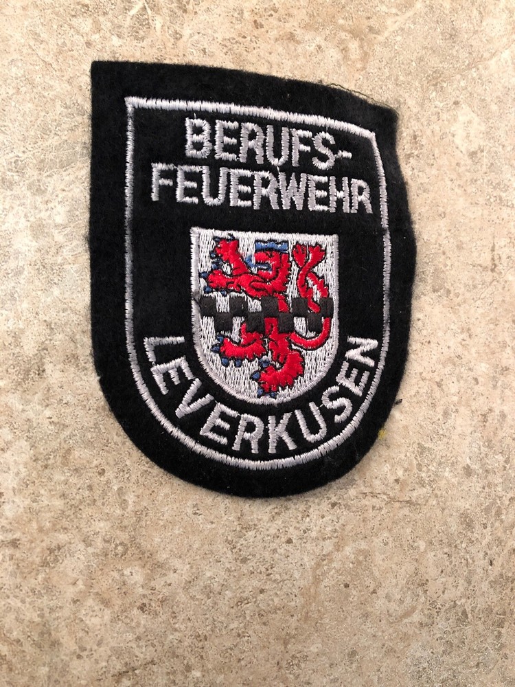 Freiwillige Feuerwehr Leverkusen Patch - Firefighter - Germany