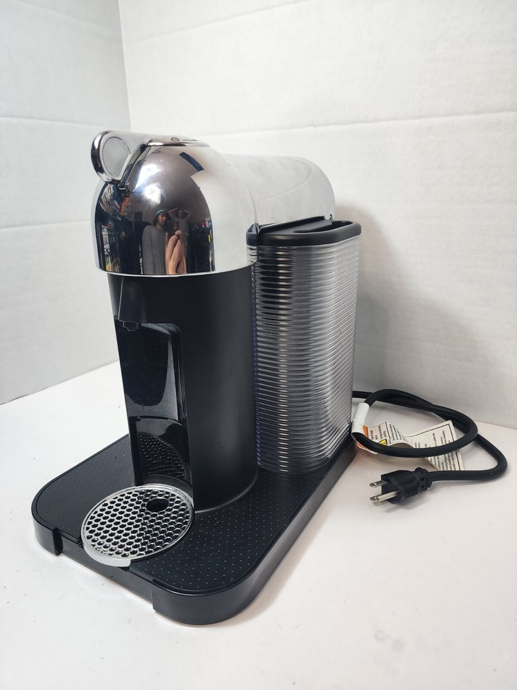 Nespresso GCA1 VertuoLine Coffee and Espresso Maker Machine - Black - Tested -