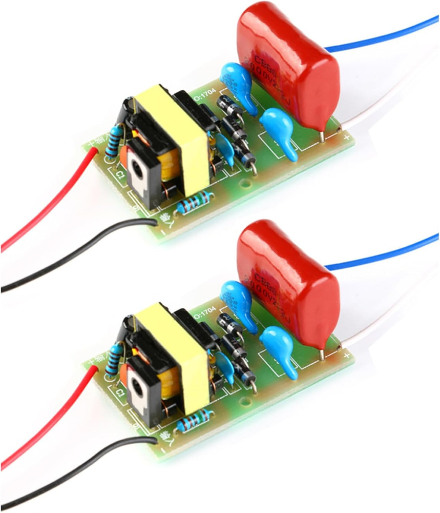 2PCs Booster Module DC3.7V to 1800V Arc Pulse High Voltage Generator DC-DC St...