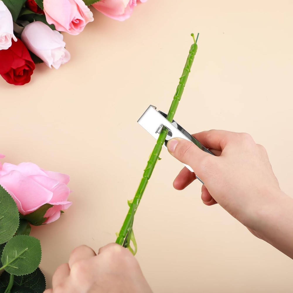 Rose Thorn Stripper Tool Thorn Remover Leaf Stripping Tool Stem and Leaf Remover