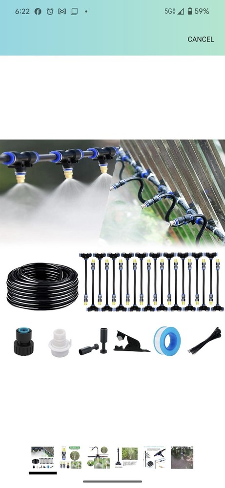 Update 82Ft Irrigation Copper Nozzle System, Automatic Irrigation System with...