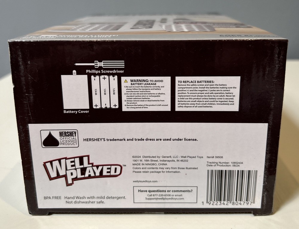 Hershey's Chocolate Drink Maker Includes Machine & 2 Paper Cups New/Sealed