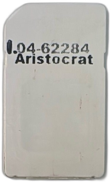 Aristocrat Smart Card Security Chip Slot Machine Memory Key Card Used