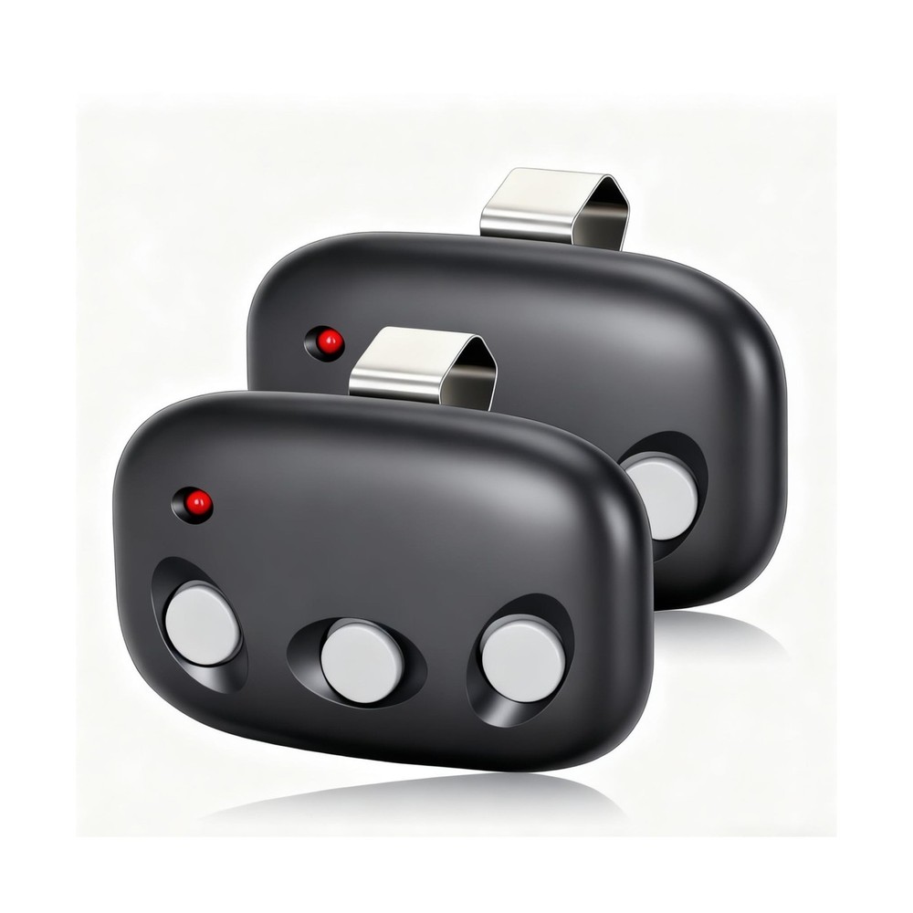 2pcs MCT-3 for Linear Garage Door Remote,318 Mhz Megacode - Rolling Code Tech...