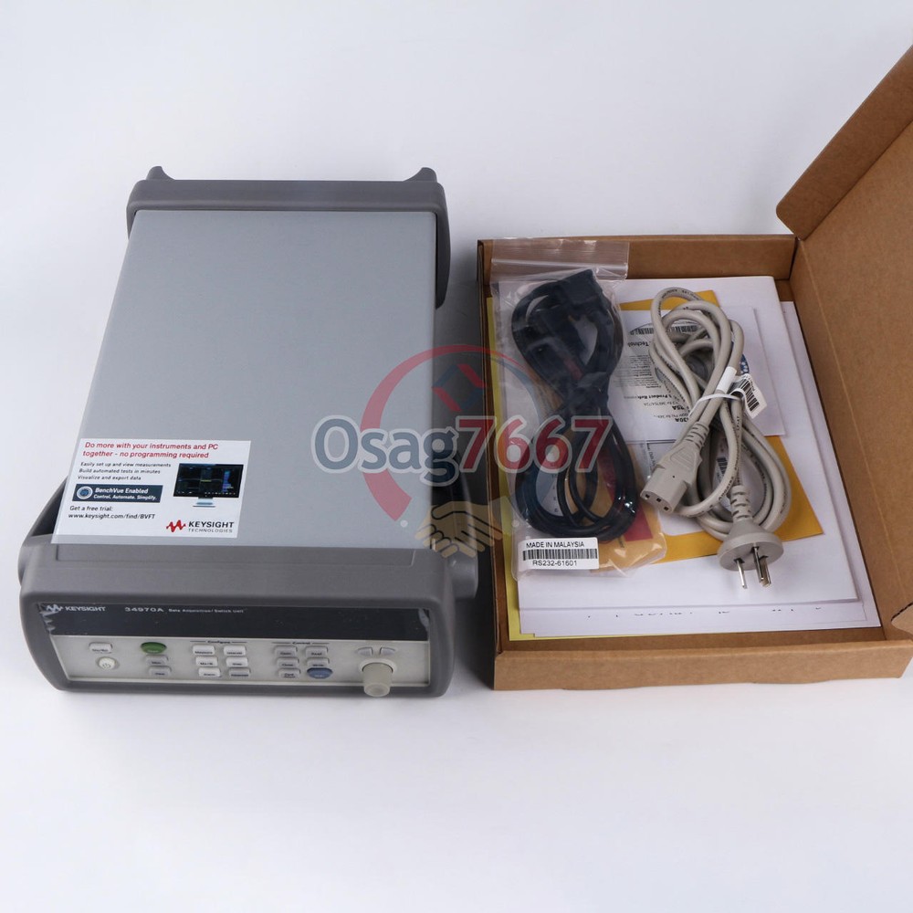 ONE NEW keysight data acquisition switch 34970A