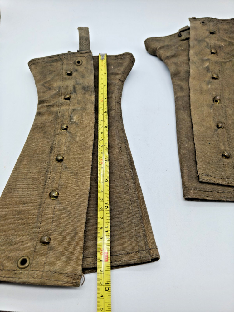 ORIGINAL WWII US USMC COMBAT FIELD LEGGINGS