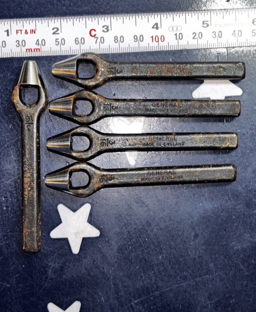 3/16 Arch Punch General 3/16” 5 TOTAL