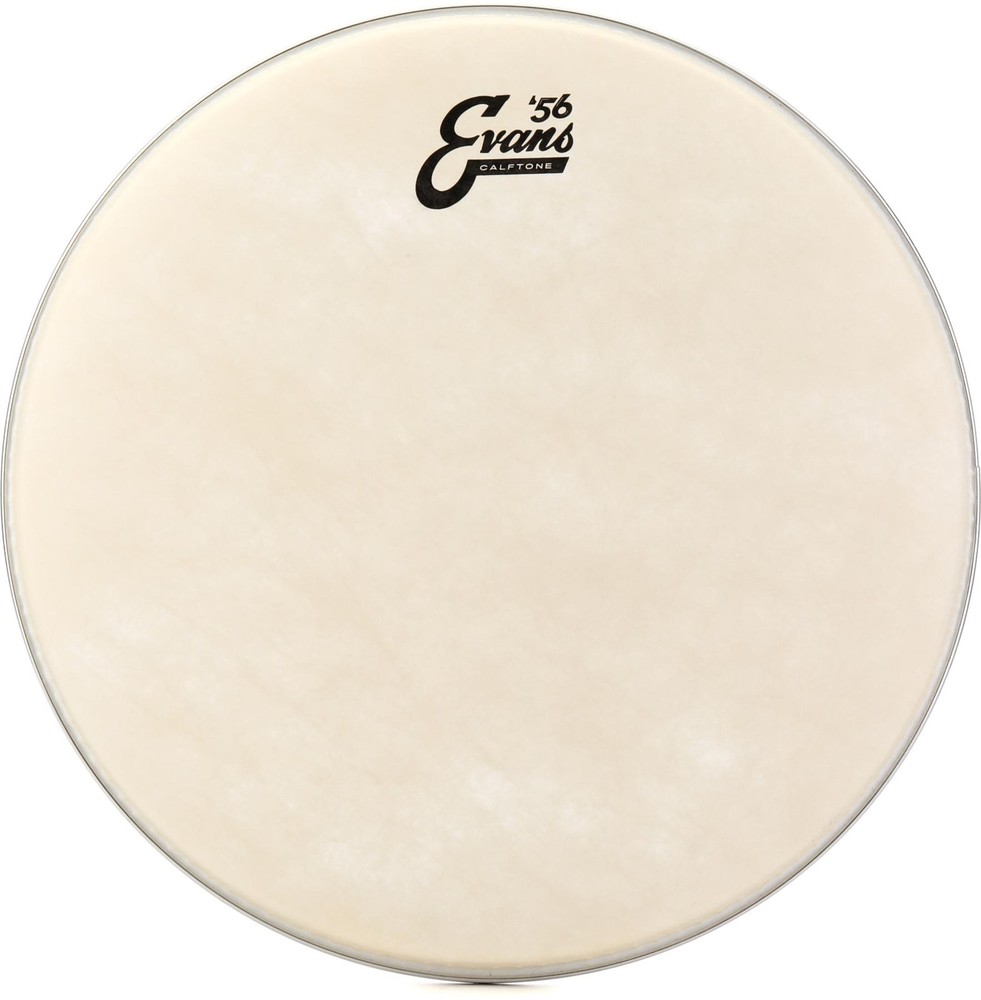 Evans Calftone Drumhead - 14 inch + Evans S14H30 Value Bundle