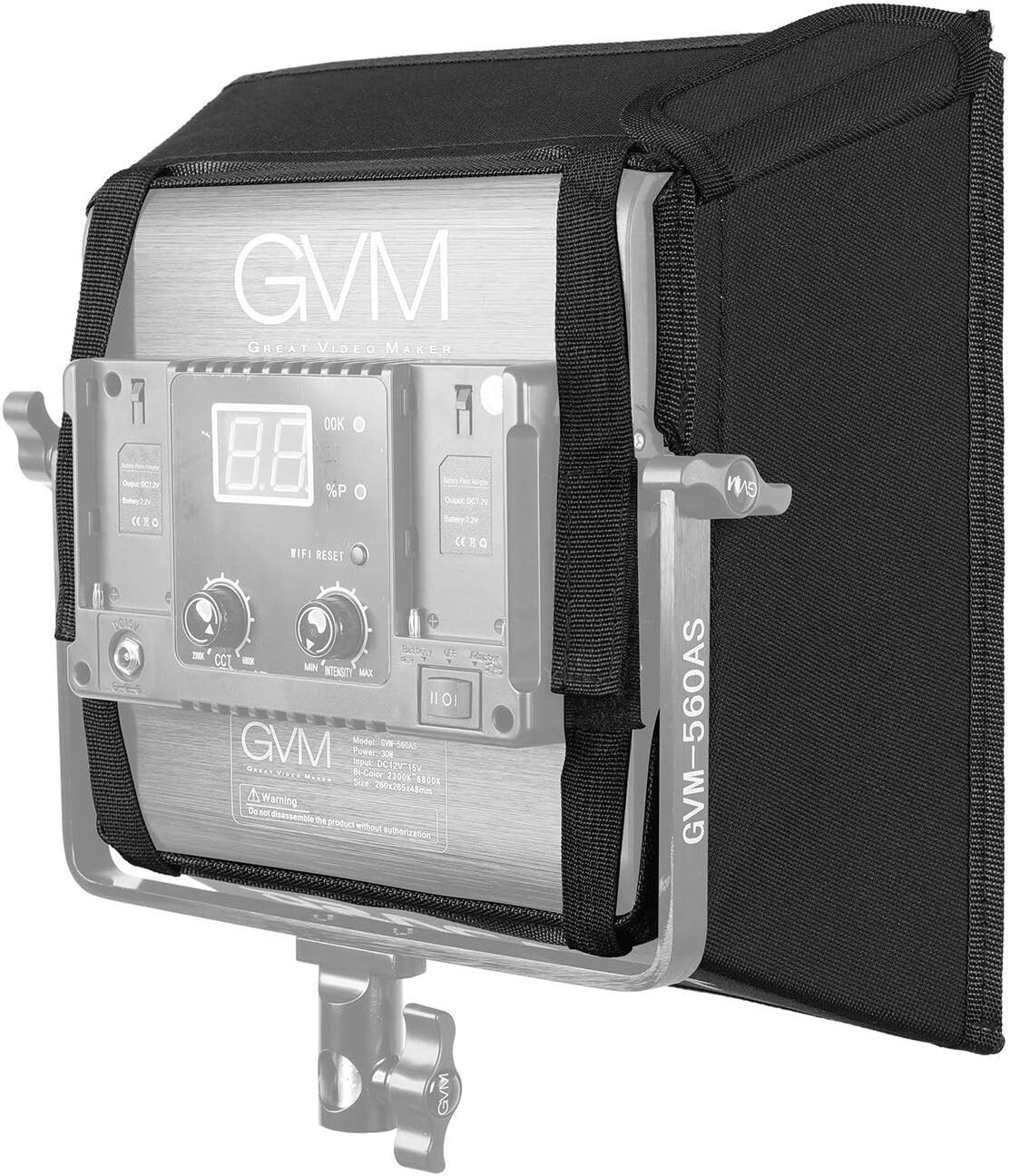GVM 800D II 2L GVM RGB LED Panel Video Light, Photography Lighting with APP Cont