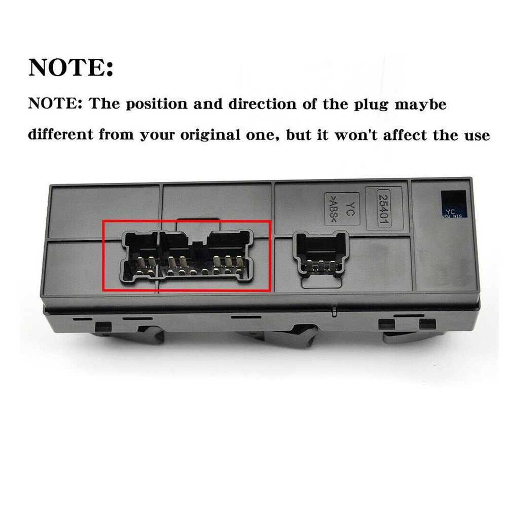 Power Window Master Control Switch Driver Side For Nissan Altima 2013-2018