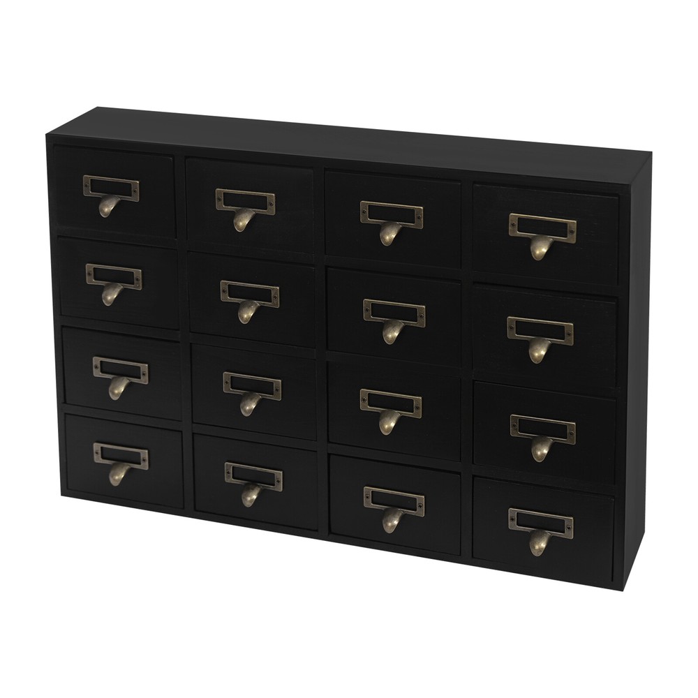 Vintage 4 PCS Drawer Cabinets - Elegant 64-Drawer Storage Solution