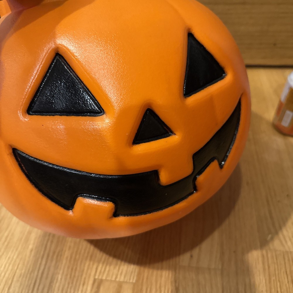 Large 12” Jack O Lantern Pail