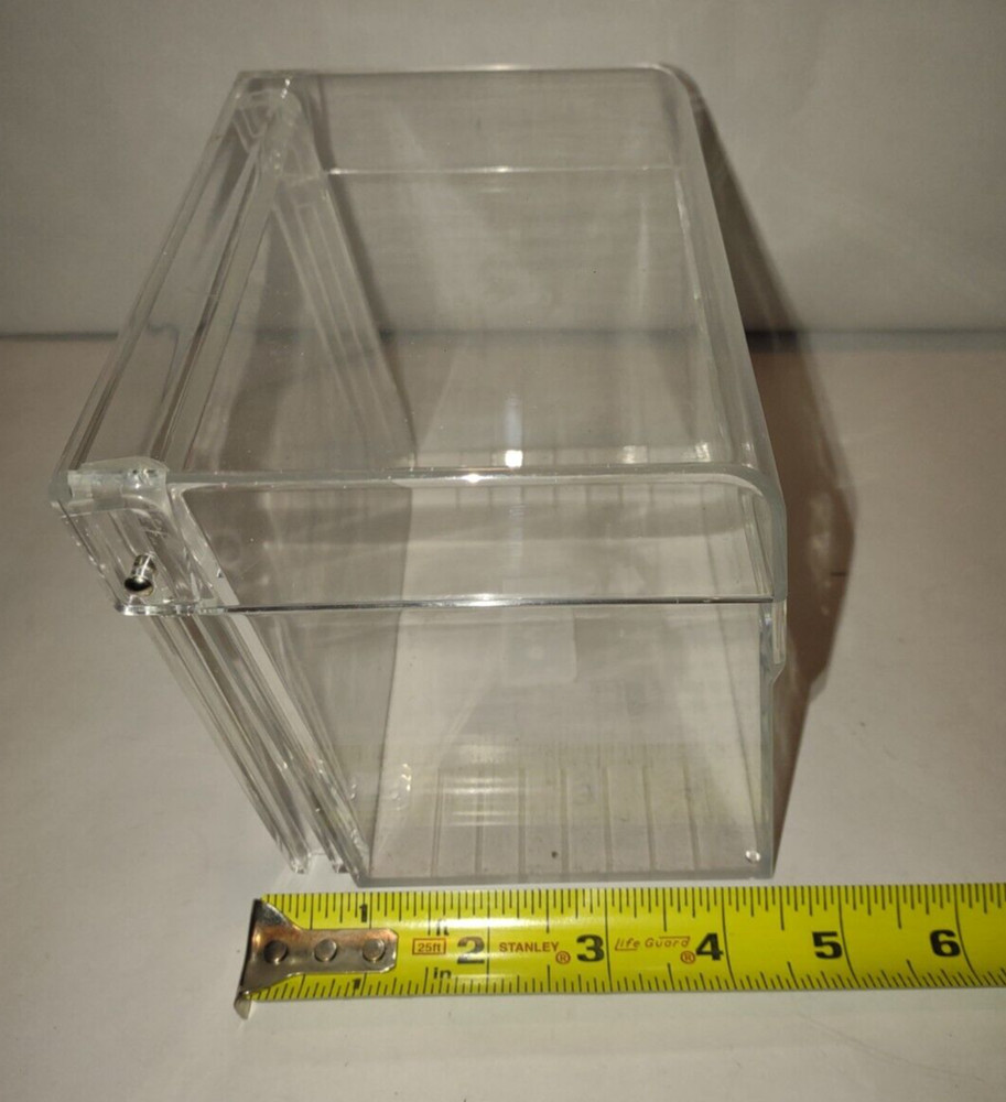 Clear Acrylic Multi-Purpose Holder with Hinged Lid
