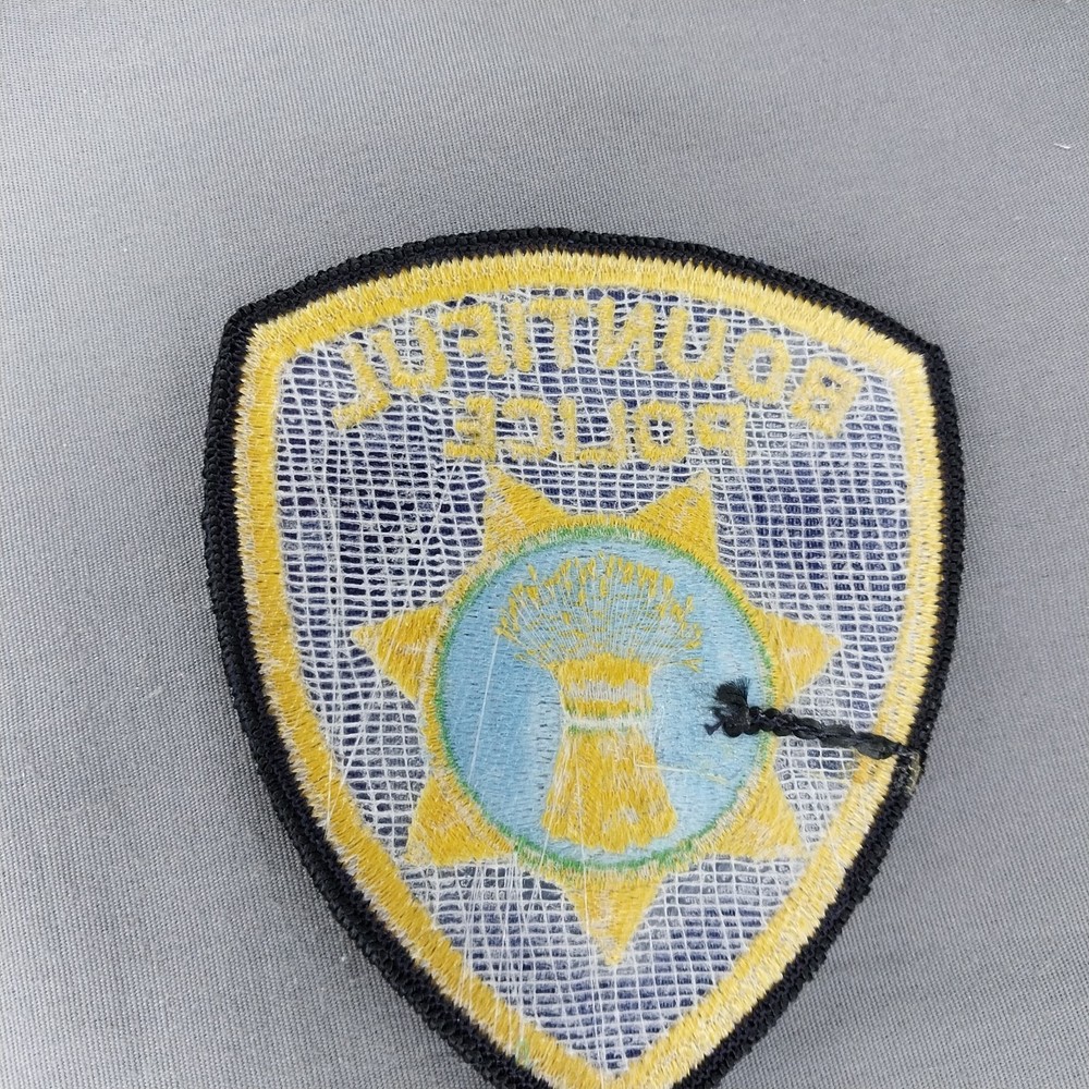 Bountiful Police UT Utah 4 3/4" Shoulder Patch