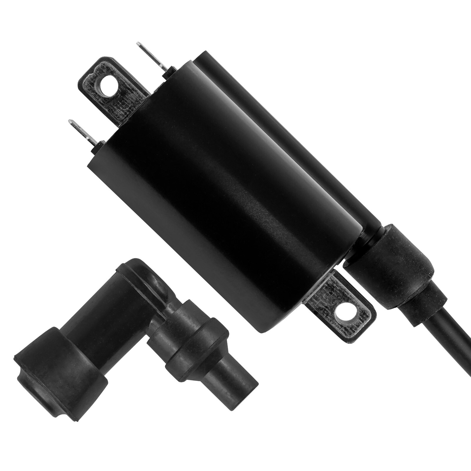 Ignition Coil w/ Spark Plug Boot Cap for Kawasaki KAF620 Mule 4010 Trans 2009-21