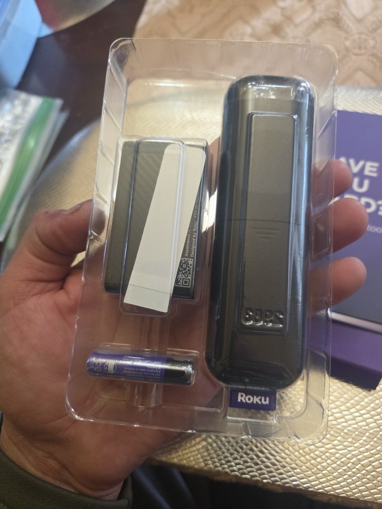 Roku Express+HD Media Streamer Remote, HDMI & Composite, 1080p Untested #C