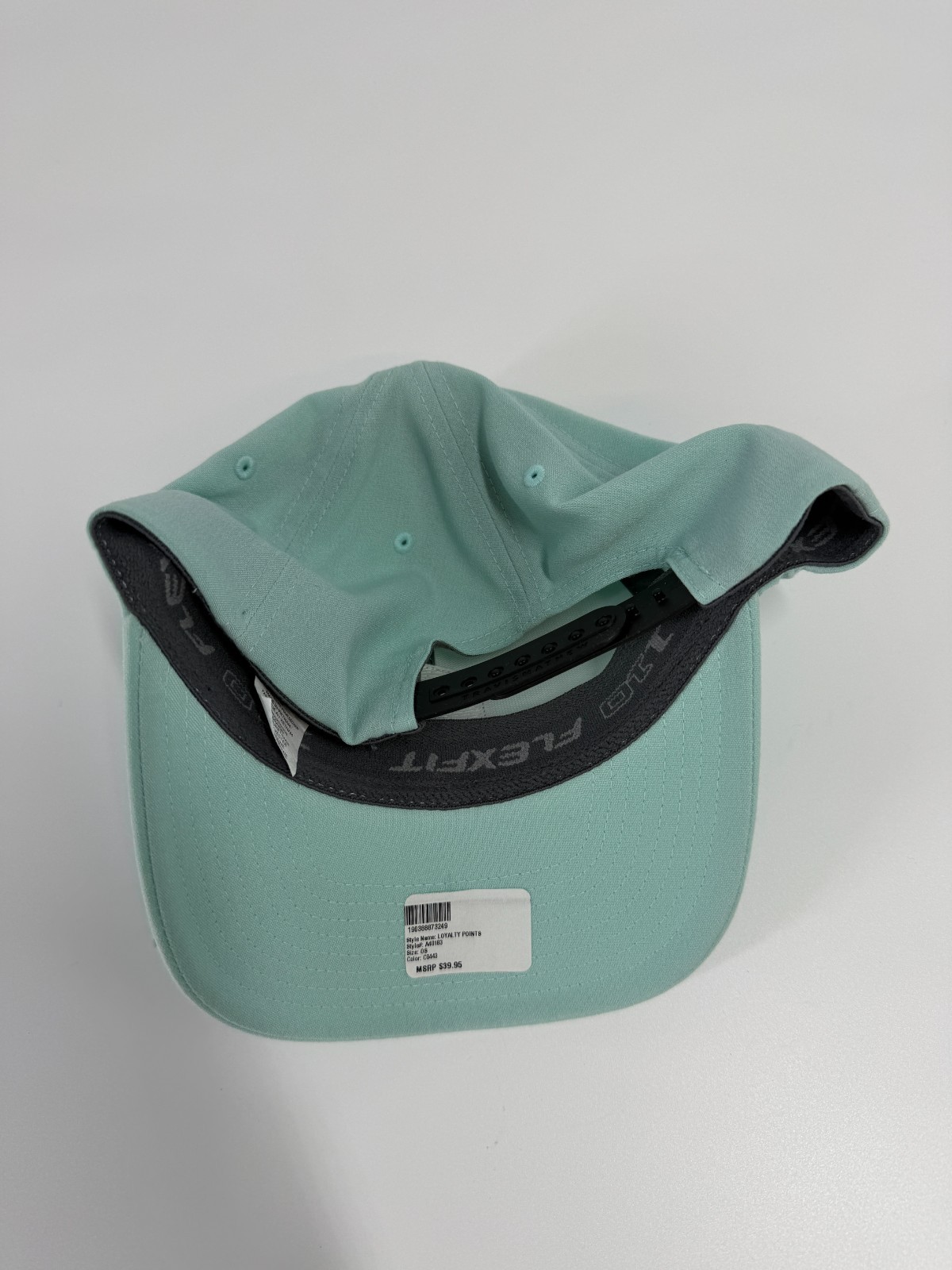 Travis Mathew Golf Mens Turquoise Loyalty Points Snapback Hat Cap New OSFM