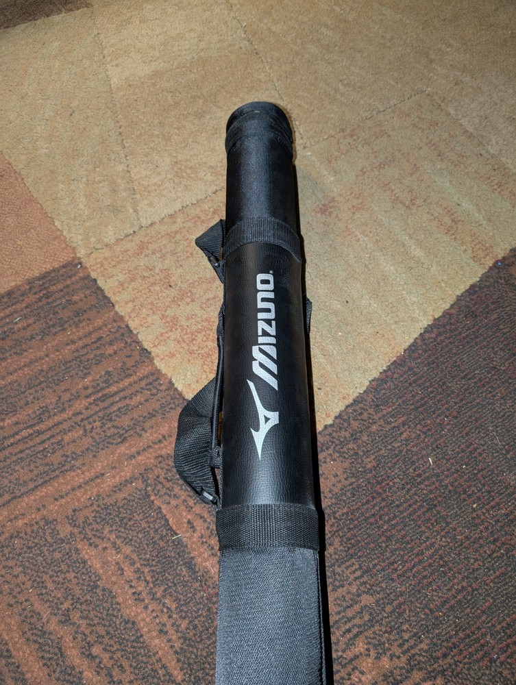 Mizuno Maxcor Baseball Bat Case Black Zip Up