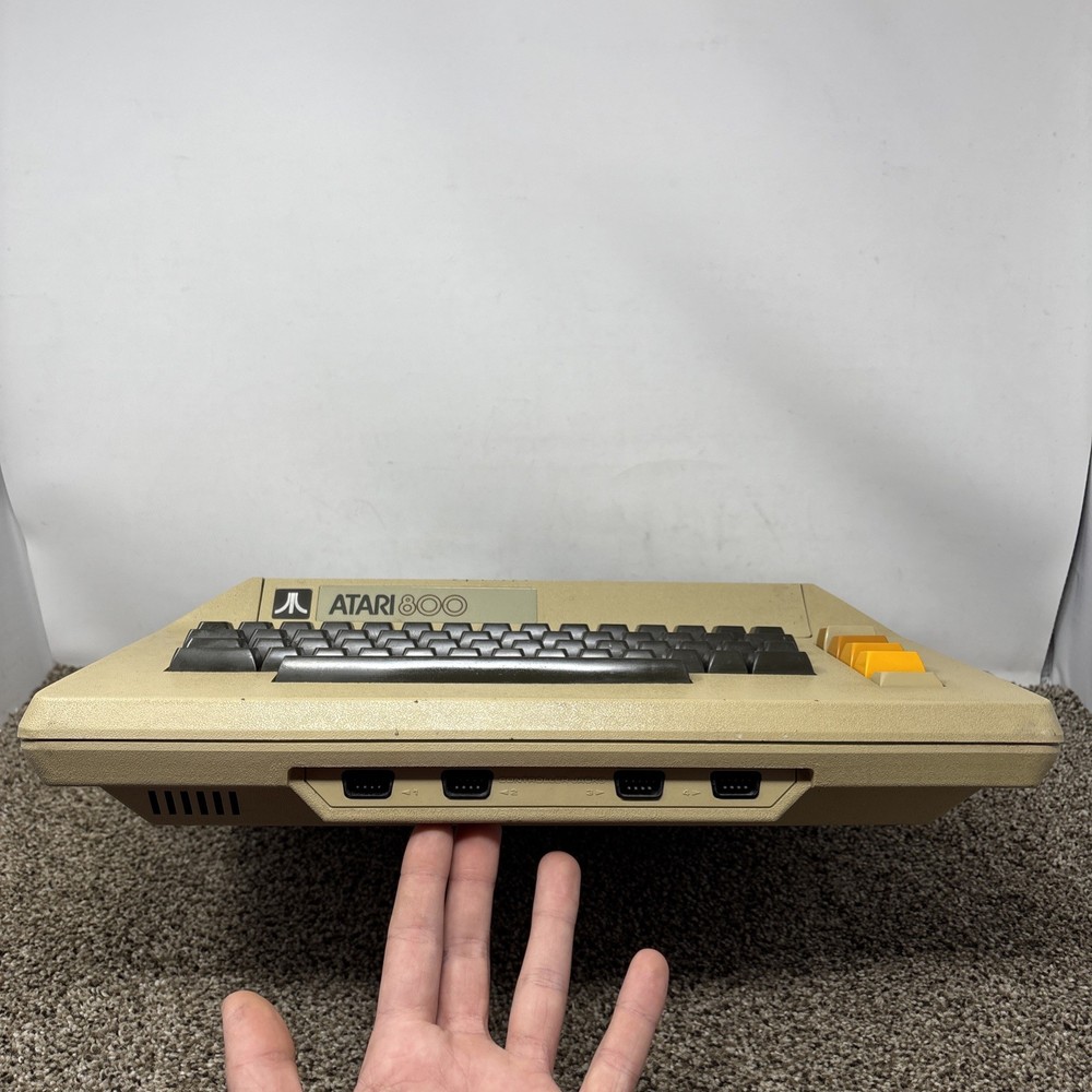 Atari 800 8-bit Computer System Fully Tested Great Condition 48k READ