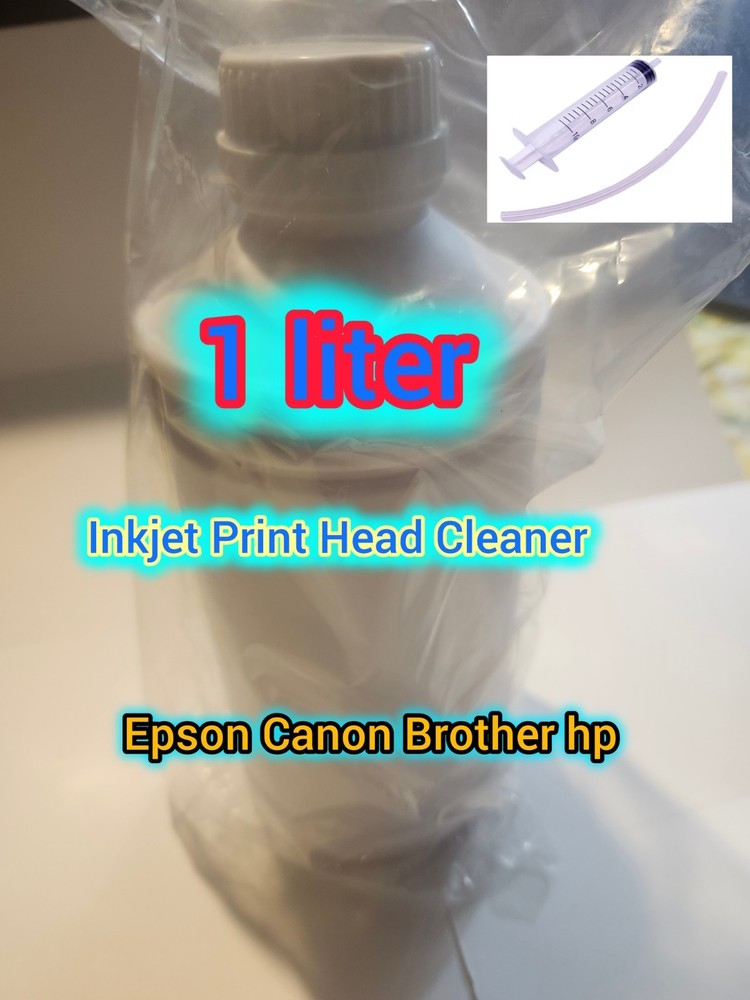 1 liter Epson Sublimation Printer Cleaning  Print Head Nozzle Cleaner Solution