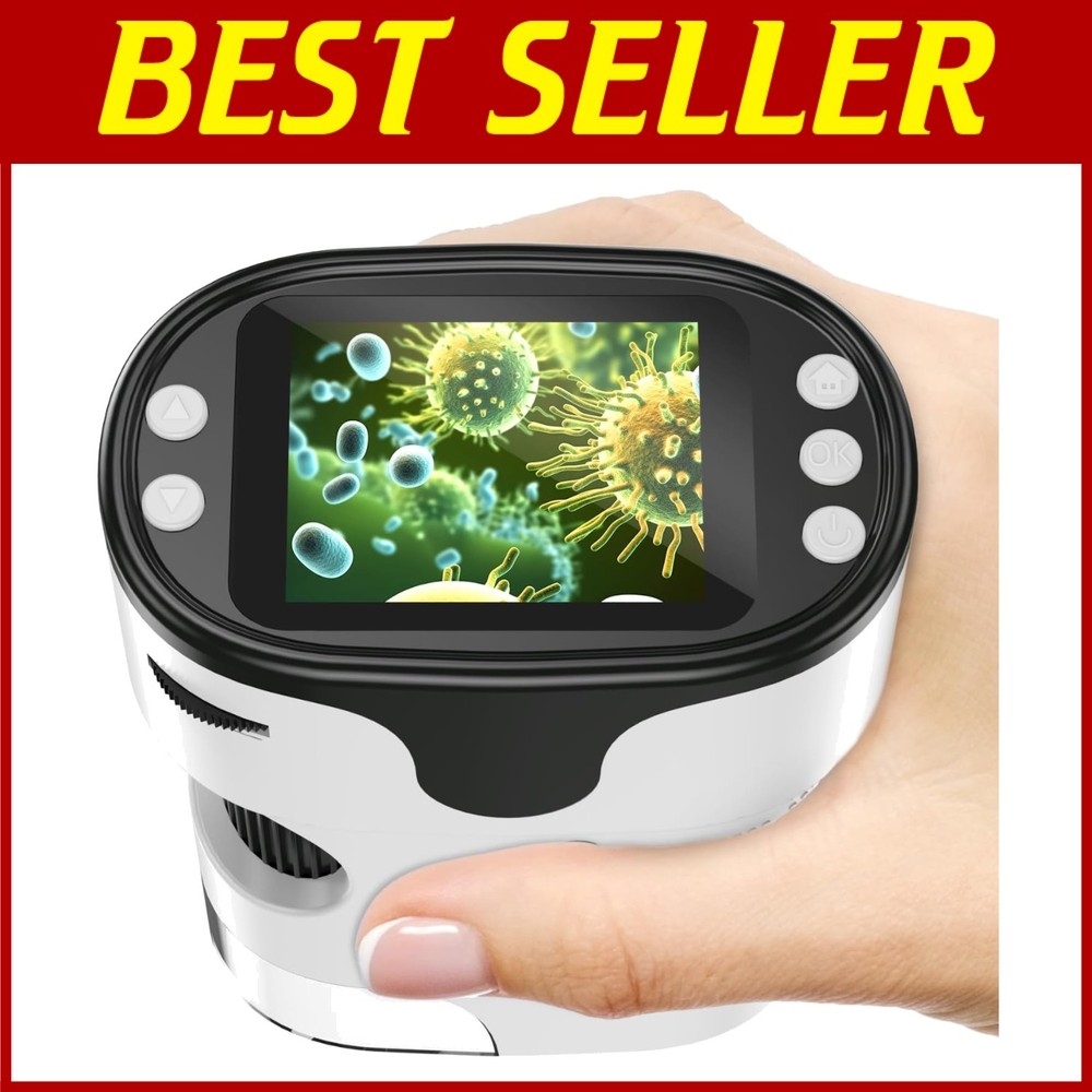 Educational Gift: Handheld 1000X Microscope for Kids