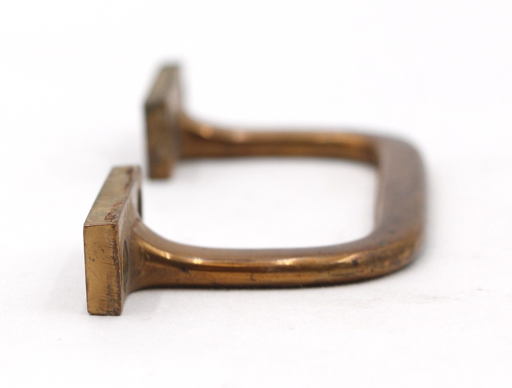 Vintage 4.875 in. Brass Bridge Drawer Cabinet Pull