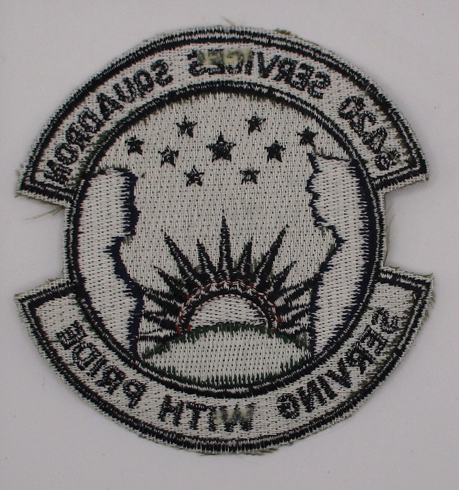 842nd SERVICES SQUADRON US AIR FORCE PATCH Vintage Original USAF