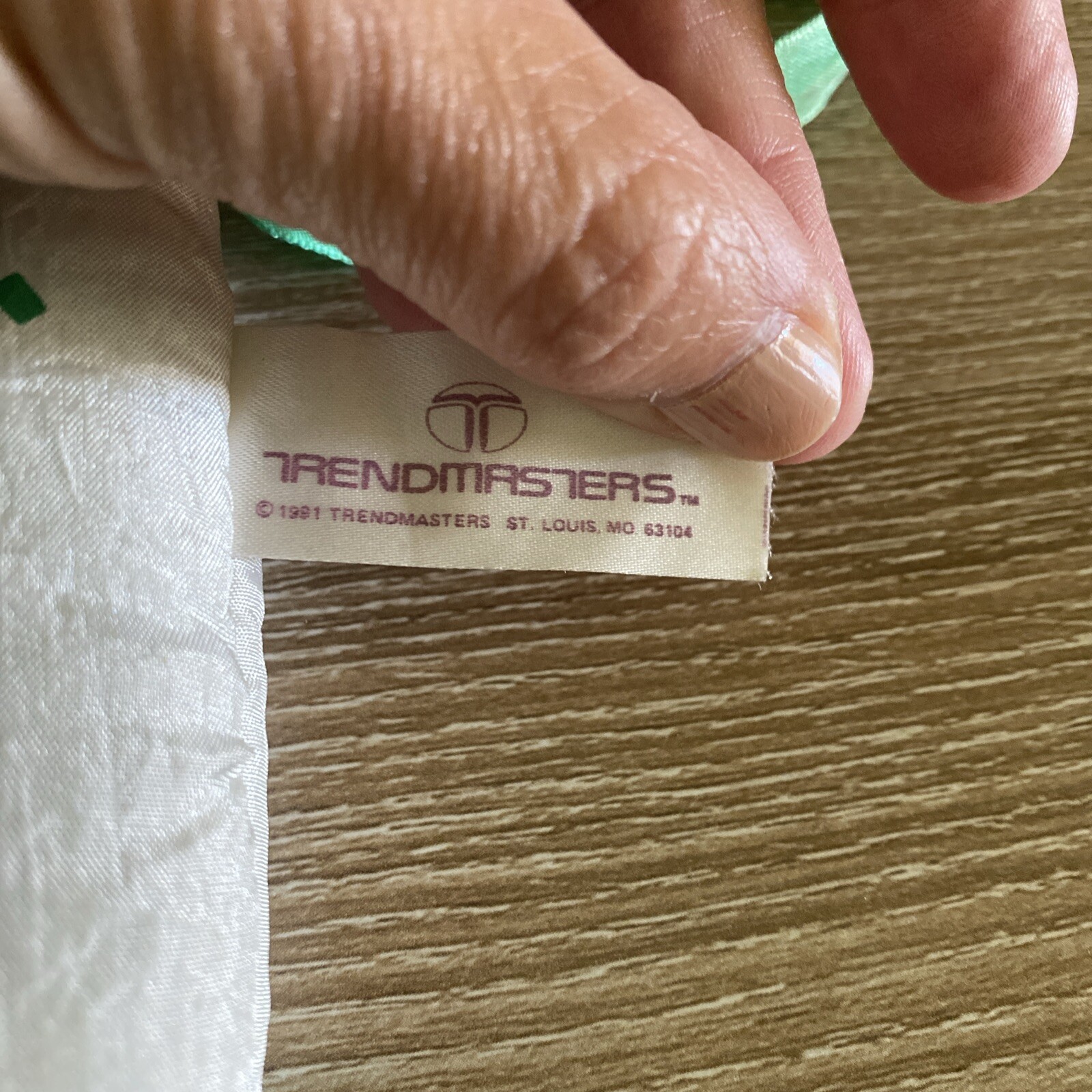 3D 1980s Ho Ho Ho Santa stocking parachute puff