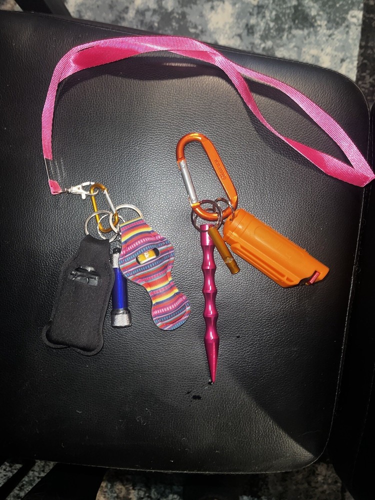 Tactical Self Defense Keychain & Lanyards Personalized