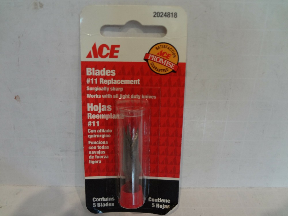 ACE #11 Blades Replacement  - 5 pk #2024818