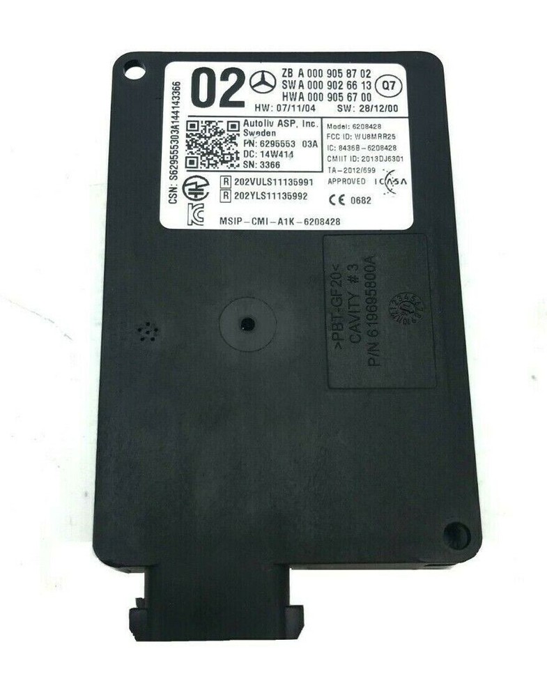 MB C400 C300 Front Blind Spot Detection System Warning Sensor 0009058104