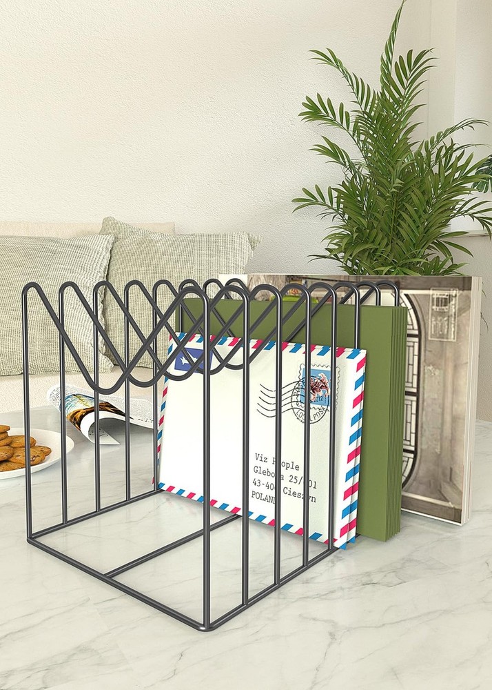 4 Sets Wire File Organizer for Desk,File Folder Holder/Rack/Stand,File Sorter...