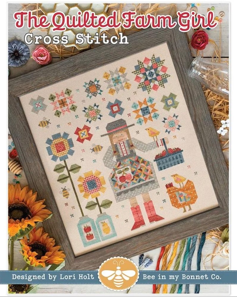 The Quilted Farm Girl - Cross Stitch Pattern
