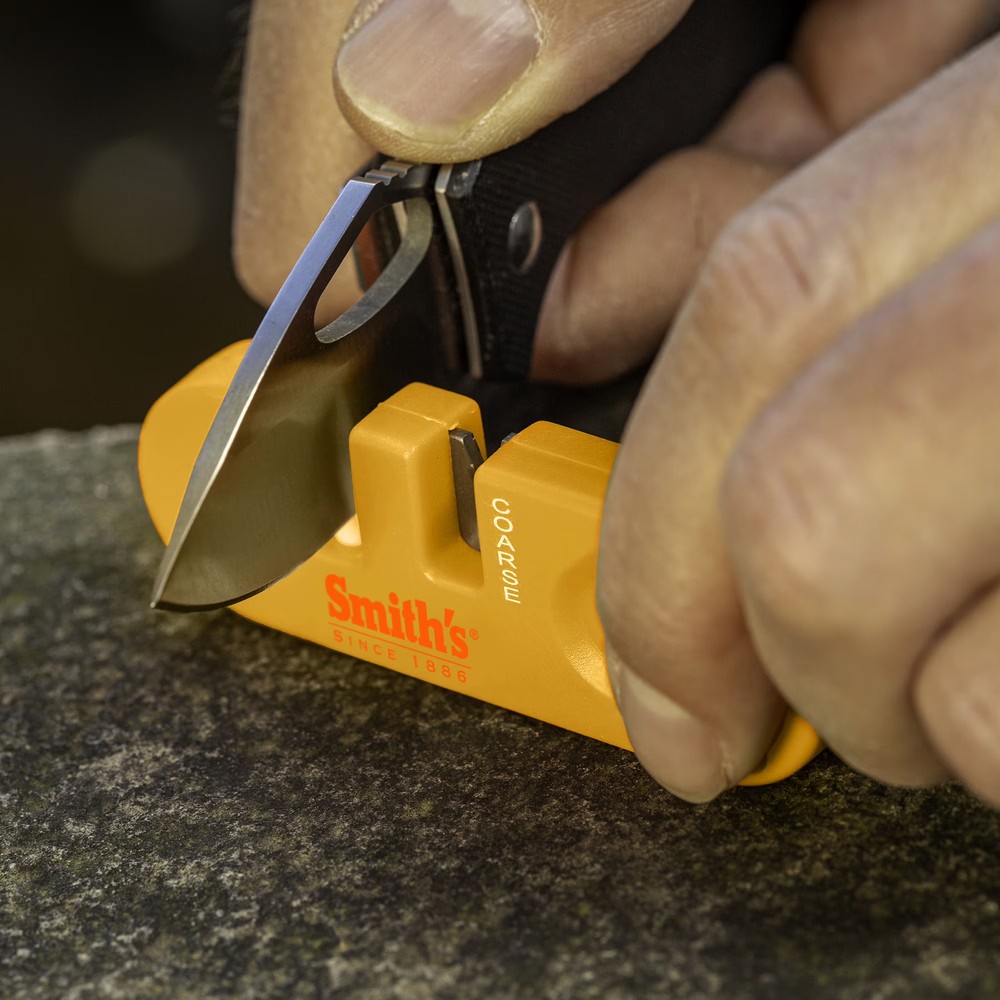 Smith’s 51459 Pocket Pal Knife Sharpener - 2-Pack - Orange