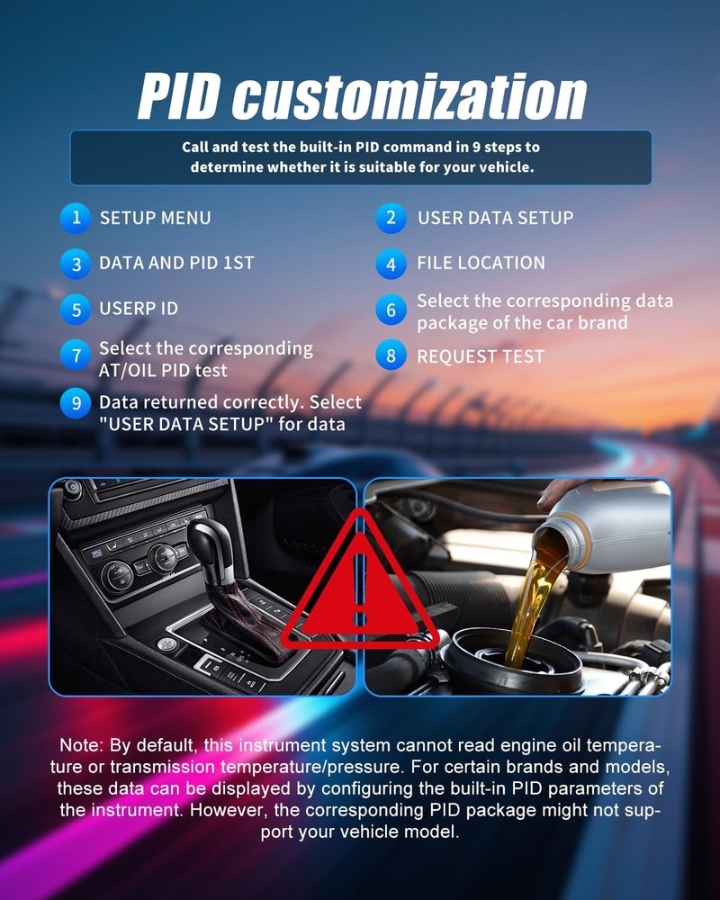 LUFI X7 Revolution OBD2 Gauge Display.Multi-Functional Electronic Instrument...