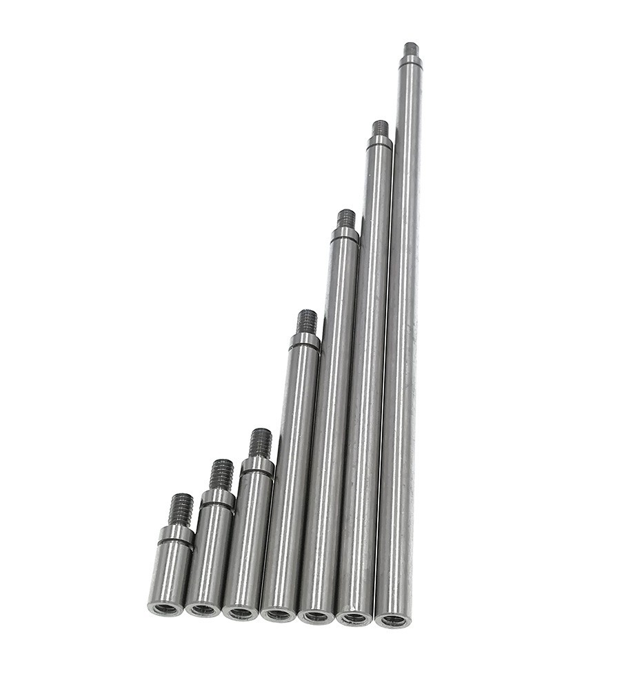 Indicator Extension Stem Φ4.5mm 4-48 UNF Thread Extend Rod Comparison Gauge 7pcs