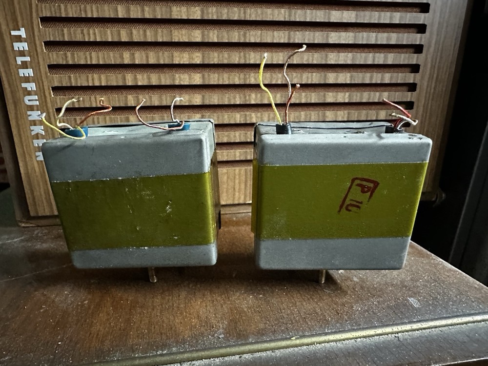 pair 1:3  Lorenz  Malotki input transformer inter stage tube mic studio