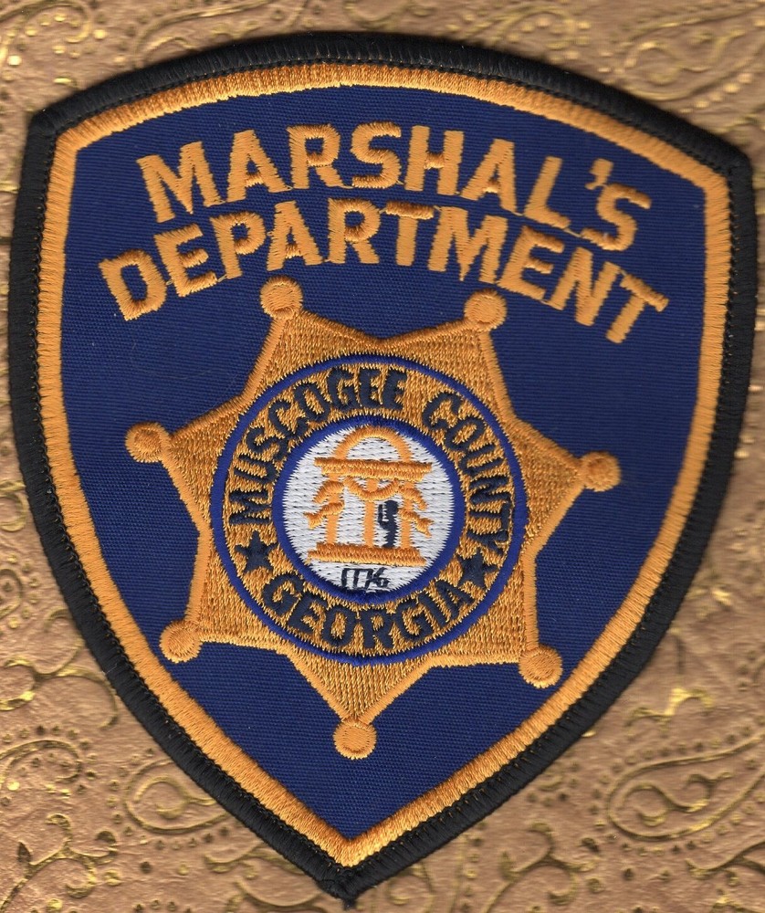 Muscogee County Georgia Marshal's  Shoulder Patch