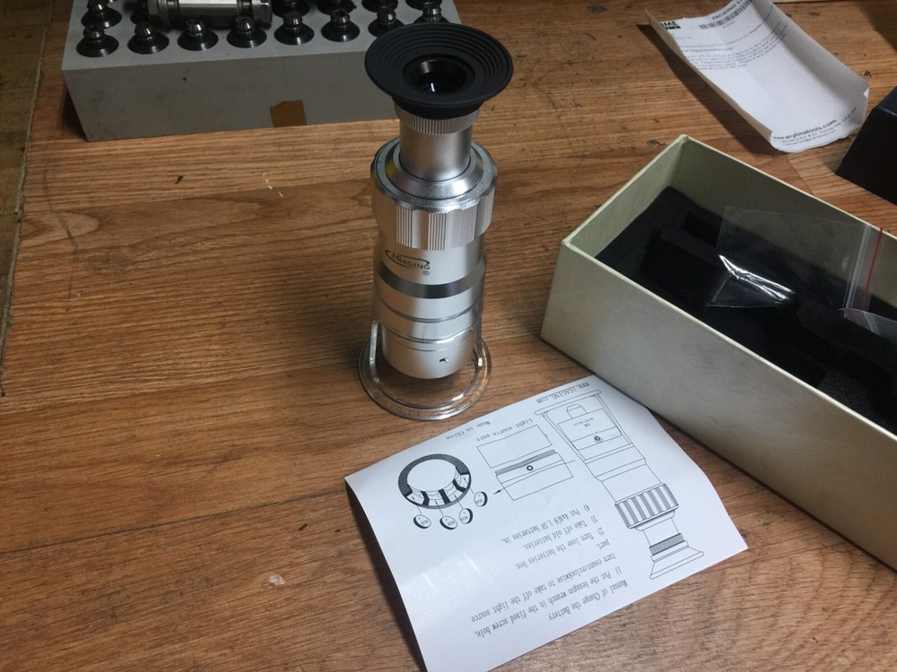 I GAGING 100X LED MEASURING MICROSCOPE 36-LM100