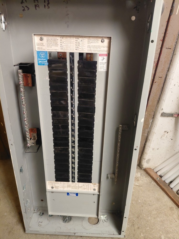 Westinghouse 225 Amp Panel, PRL1