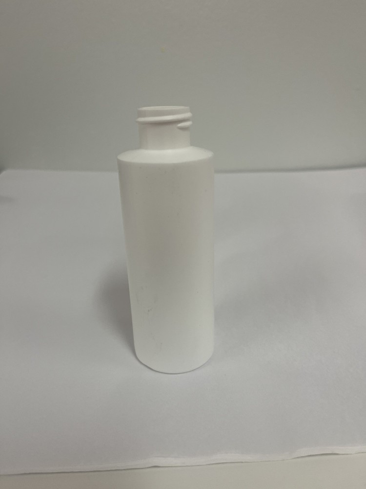 4oz Natural HDPE Plastic Cylinder Bottles
